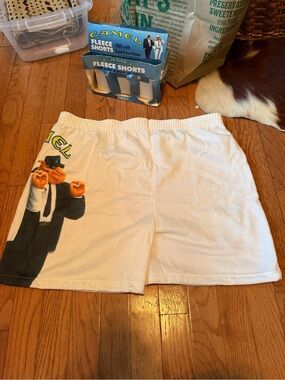 Vintage Camel Joe cotton white shorts